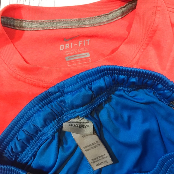 Nike and Champion Boys Shorts and Tee - Picture 2 of 3